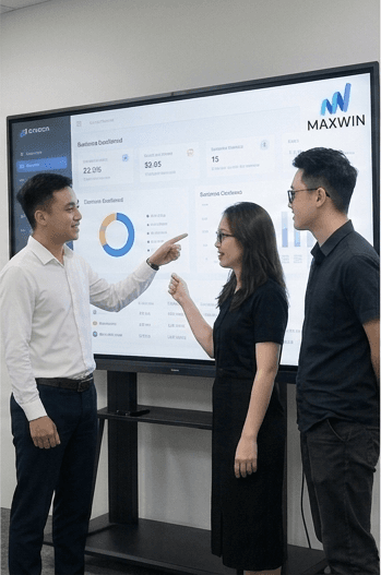 Maxwin team at work